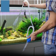 Aquarium Tank Vacuum Siphon Gravel Cleaner Pump Water