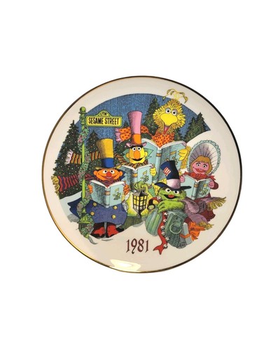 Vintage 1981 Sesamstraße Muppets Weihnachten Teller von Gorham Fine China 10" - Bild 1 von 3