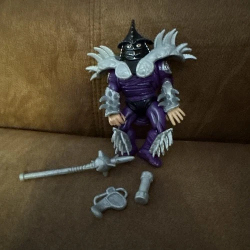 TMNT Super Shredder Playmates Action Figure Vintage near complete