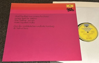 BEDFORD/LIGETI-CHORWERK-1st ISSUE TULIPS DE 1968 VINYL LP-LUX AETERNA (NM/M-)