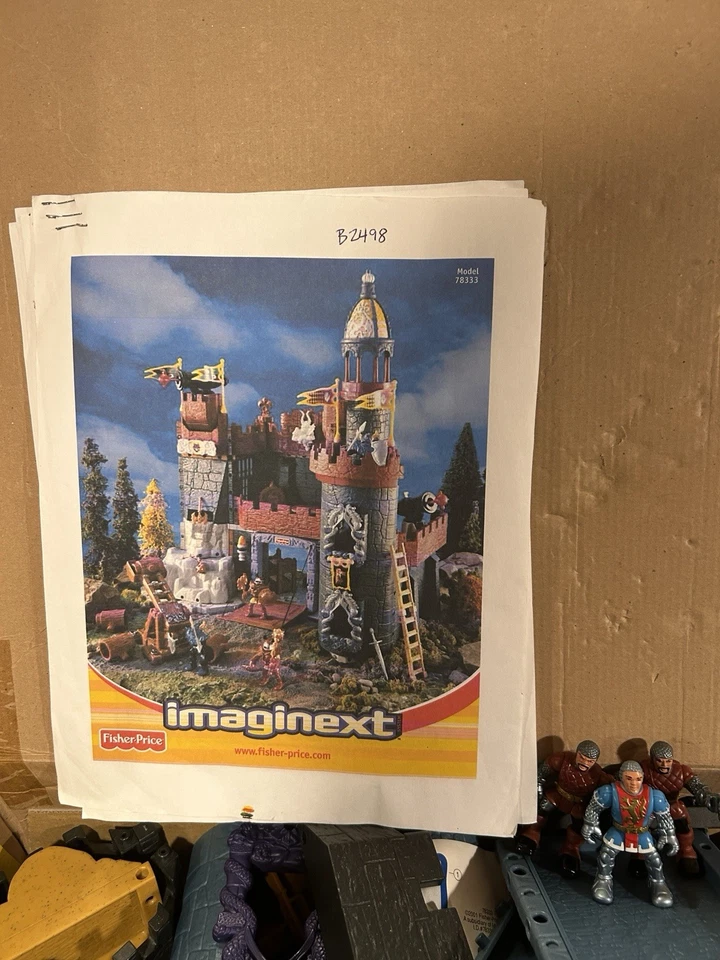 Fisher Price 2002 Imaginext System Battle Castle 78333-0910 - Image 3 of 4