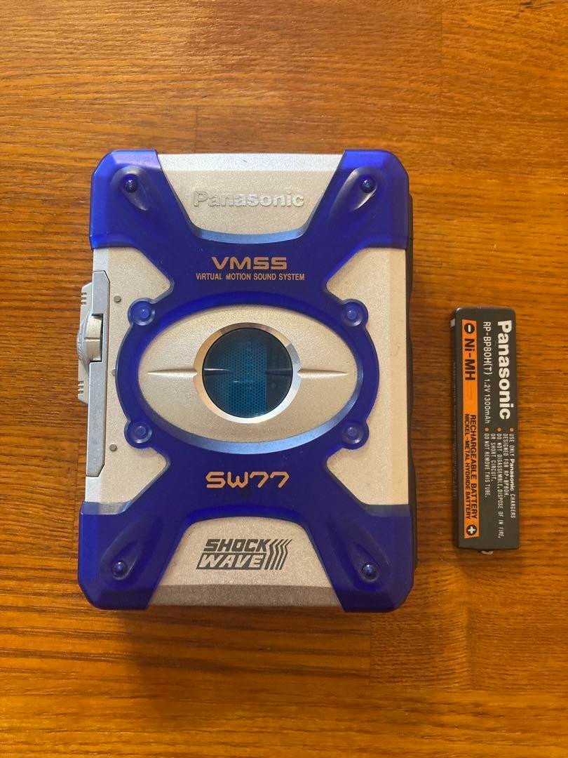 Panasonic カセットプレーヤー　RQ-SW77 Panasonic カセットプレーヤー RQ-SW77 ジャンク品 - メルカリ