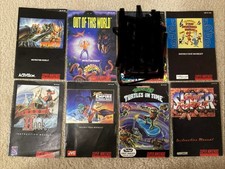Super nintendo snes manual lot Turtles In Time Super Star Wars AVP