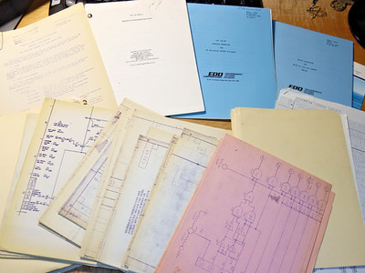 EDO MARK 105 MINESWEEPER Maintenance Engine Testing, Specs 1960-1980s Blueprints