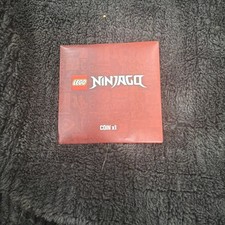 LEGO Ninjago 15th Anniversary Gold Metal Collectible Coin w/ Original Packaging