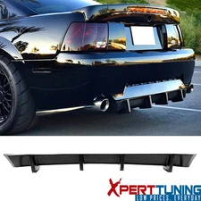 Fits 99-04 Ford Mustang MDA Style Rear Bumper Diffuser Valance Splitter Lip PU