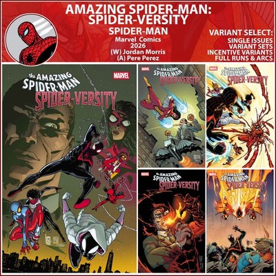 Amazing Spider-Man: Spider-Versity (2026) #1 2 3 4 5 Marvel Comics COVER SELECT