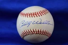 Billy Williams Beckett BAS COA Autograph ONL National League Signed Baseball