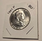1961-P Franklin Silver Half Dollar BU Condition with Cartwheel and Luster (F305)