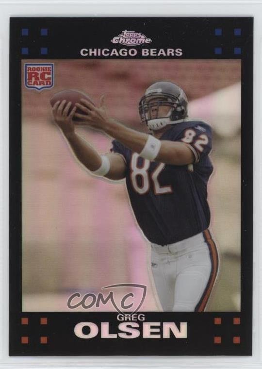 2007 Topps Chrome Refractor Greg Olsen #TC218 u6m