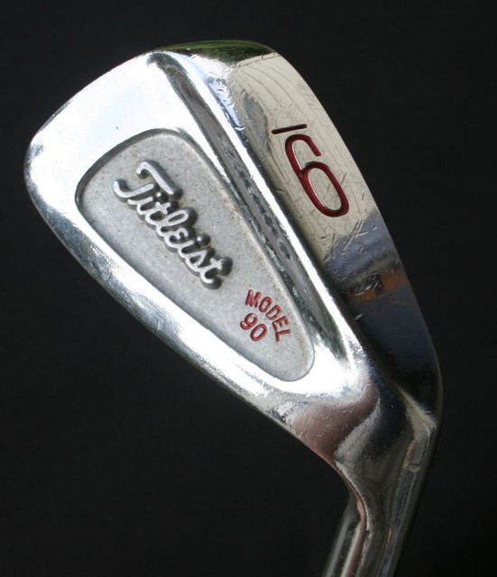 Titleist Model 90 9 Iron Original Regular Flex Steel Shaft eBay