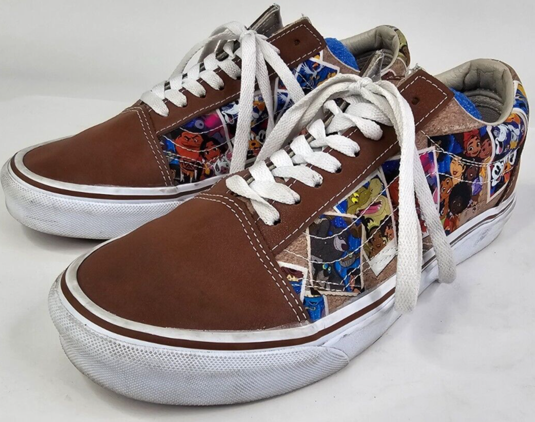 Vans X Disney Old School Sneakers '100th Anniversary Scrapbook'  Unisex M7.5 W9