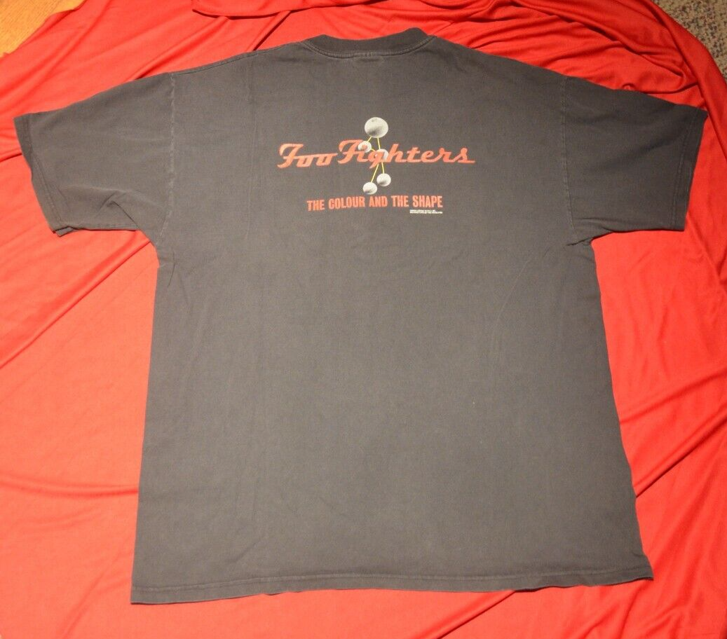 Foo Fighters　’97 ツアーTシャツ　BLK Foo Fighters vintage original tour shirt 1997 colour and the