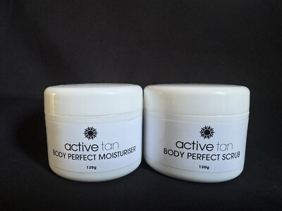 Bodybuilding Hautpflege Peeling und Feuchtigkeitscreme Pack - Active Tan Body Perfect