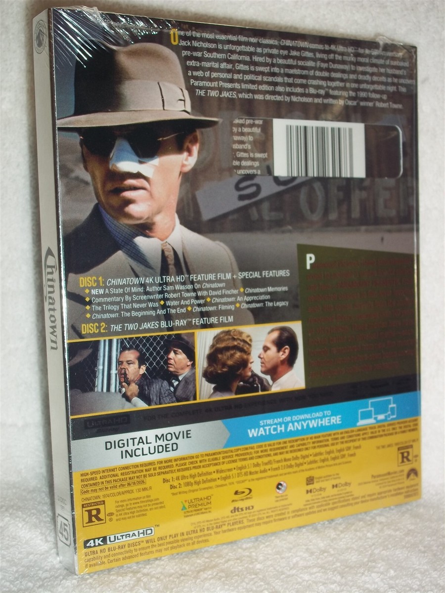 A　Night　in　Chinatown Blu-ray Chinatown (4K Ultra HD + Blu-ray), Paramount, Mystery