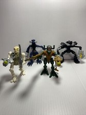 LEGO McDonald s Happy Meal Bionicle Action Figures 2006- 2008 4.25" Lot of 4
