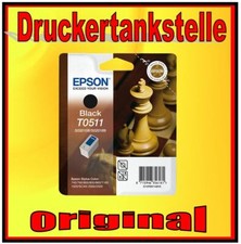 Originale Epson T051 S020189 Stylus Color 740 760 800 860 1520 2000 black nero