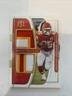 Clyde Edwards-Helaire National Treasures Sunday Treasures Duel Patch Card #ST EH