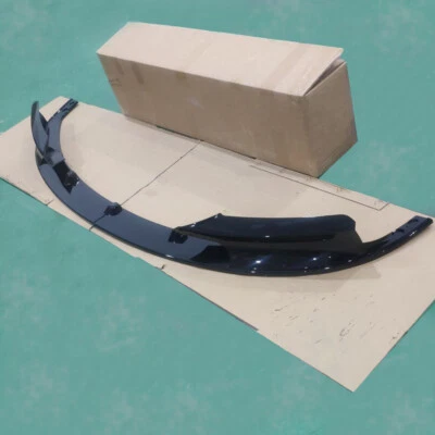 AUTOPARADISE2019 FOR BMW 3 SERIES F30 F31 2012-2018 M PERFORMANCE FRONT LIP SPLITTER GLOSS BLACK