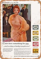 METAL SIGN - 1957 Lux Soap - Vintage Look