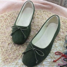 Women Ballet Ballerina Dolly Pumps Ladies Comfy Flats Slip On Loafers Shoes Size