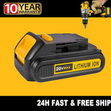  1 PACK For Dewalt 20V DCB201 3.0 AH MAX Battery 20 Volt For Drill, Saw