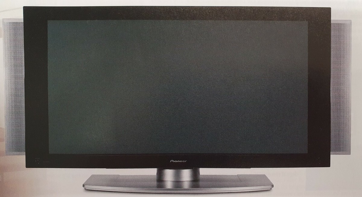 Pioneer 43” Plasma TV PDP-436PE with side speakers | eBay UK