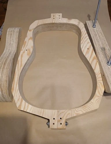 dreadnought style guitar  mold - Image 2 of 4
