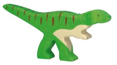Holztiger 80333 Allosaurus Holzfigur bemalt