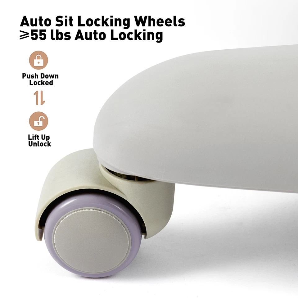 Escritorio de estudio plegable de gran altura ajustable para niños con estantería, cajón Foto 3 de 4