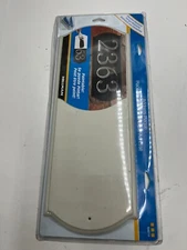 Qty 5 Hillman Address Plaque Weather-Resistant Paintable 16" x 6" 848711