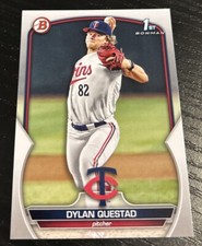 2023 Bowman Draft Dylan Questad 1st Bowman Paper