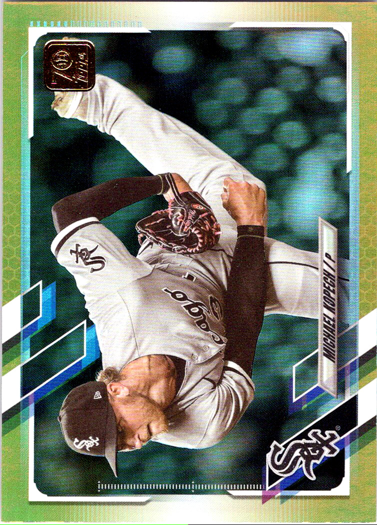 2021 Topps Update Gold Foil #US198 Michael Kopech Chicago White Sox