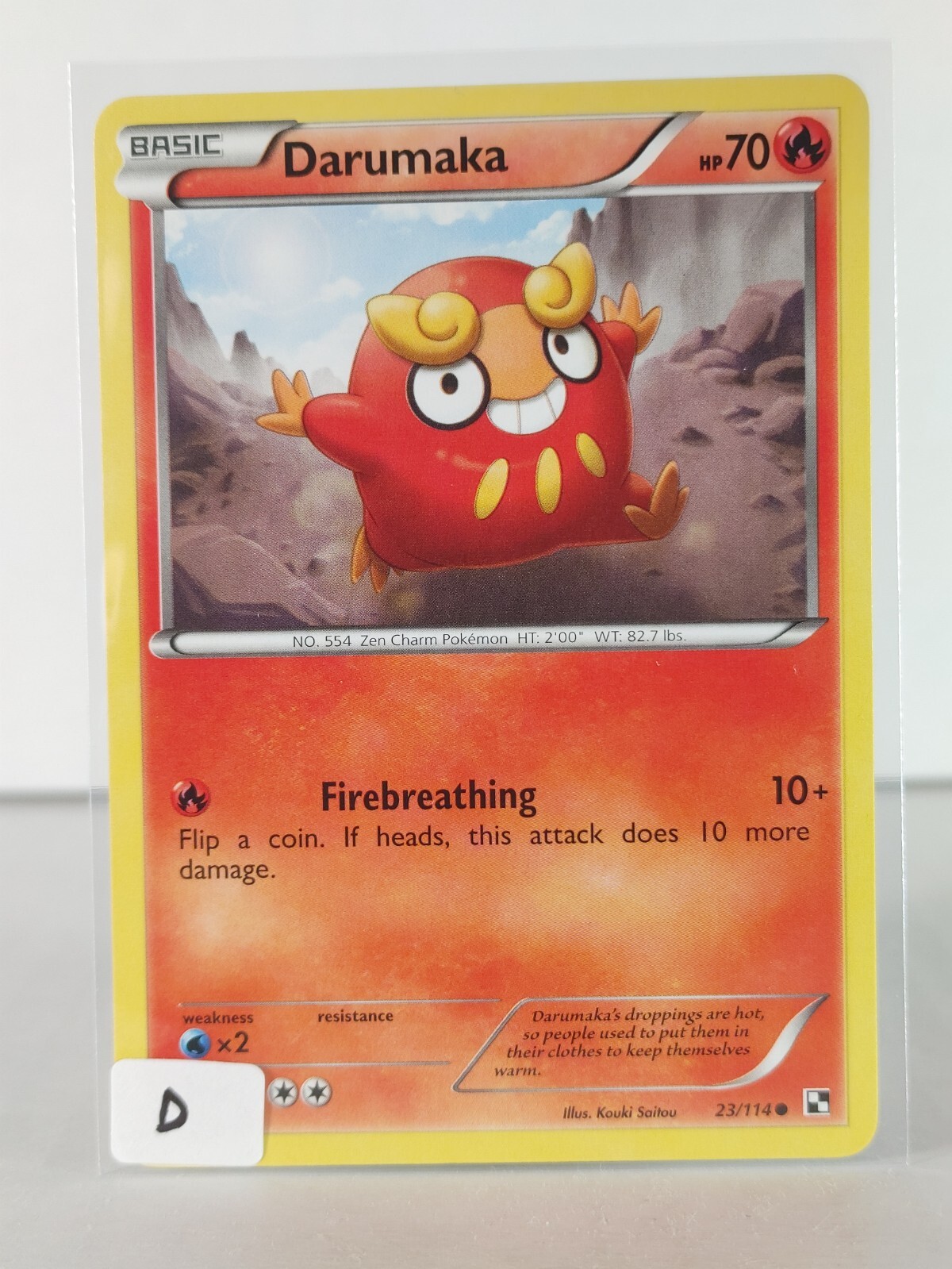 Darumaka - Black & White - 23/114 - Pokemon TCG - Common