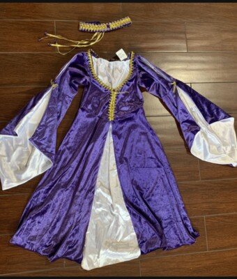 Imaginarium-Toys R Us Purple & White Medieval Princess Dress Halloween  Costume | eBay
