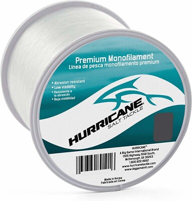 Hurricane HCM-100 Mono Fishing Line 100lb 275Yds