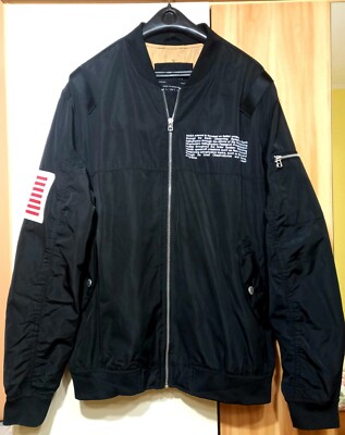 Men's NASA Jacket from Pull Bear Size Large Smart Casual Bomber