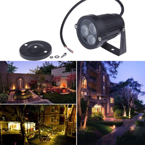 6 Color 9W LED Flood Lights Landscape Garden Yard Flood Spot Light Rod IP65 Lamp - Picture 2 of 14