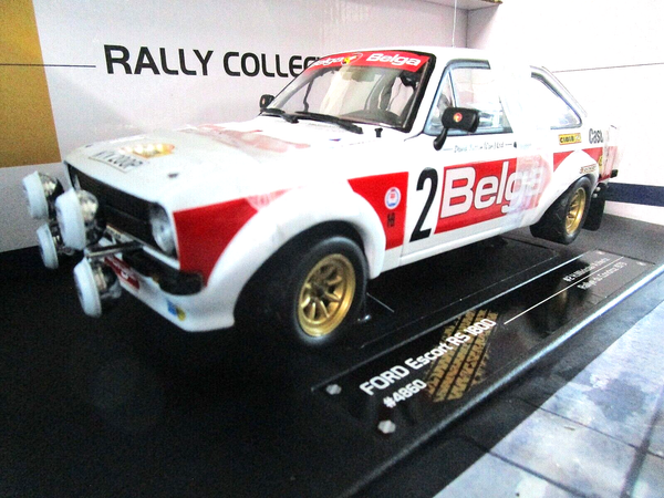 Ford Escort Mkii Rs 1800 2.0 Rallye 1979 Condroz #2 Mikkola Belga Sunstar 1:18-image