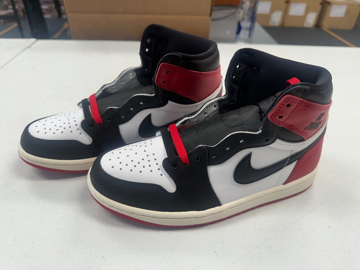 Size 10 - Air Jordan 1 Retro OG High Black Toe Reimagined Size 10 - Air Jordan 1 Retro OG High Black Toe Reimagined