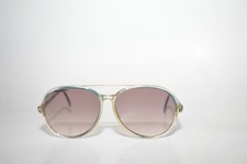 Vintage PRIMETTA Aviator Sunglasses Frames W. Germany Translucent/Blue