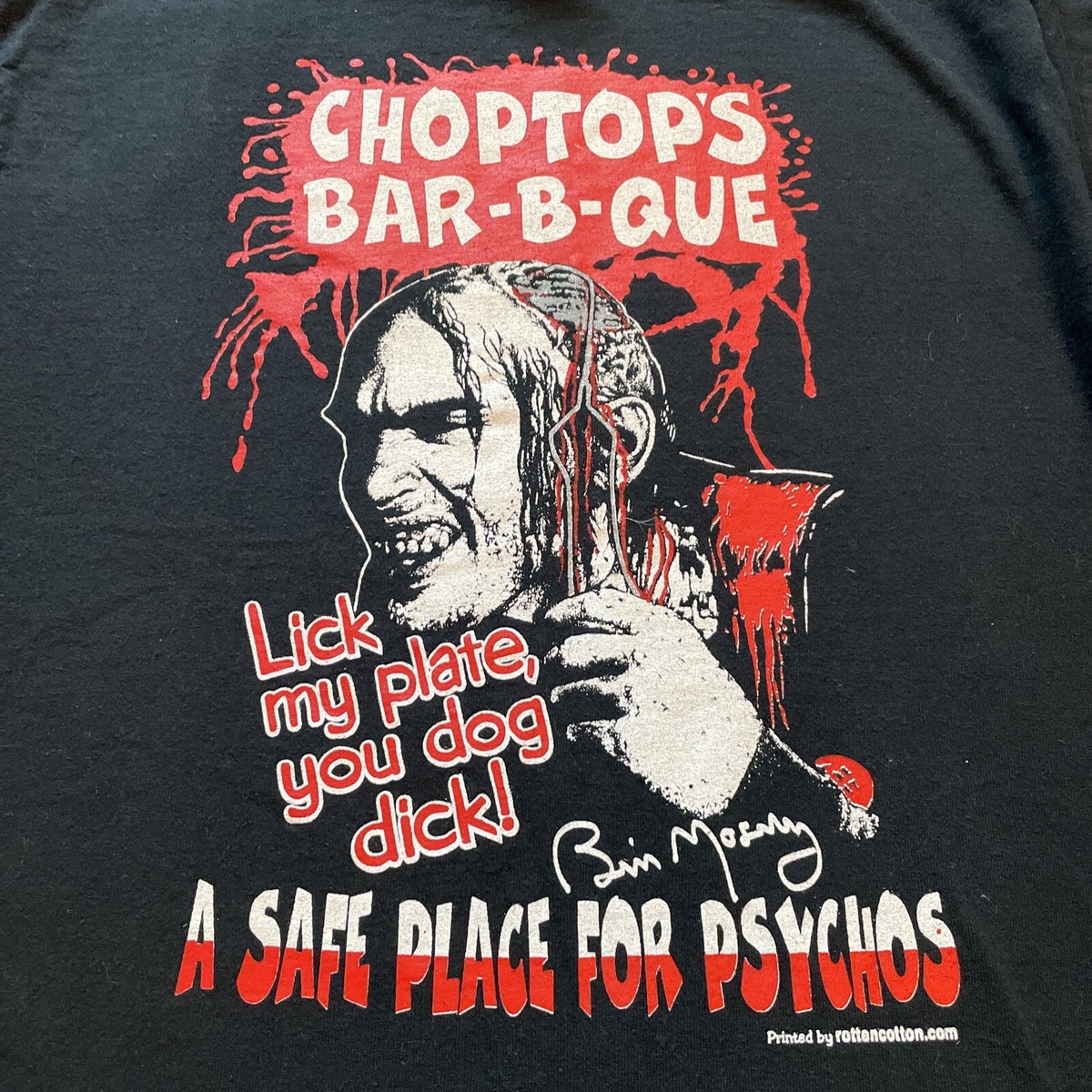 Vintage Texas Chainsaw Massacre ChopTop Horror Movie T-Shirt M
