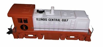 **UNTESTED** Vintage Marx 801 Illinois Central Gulf Switcher Train Engine Rare