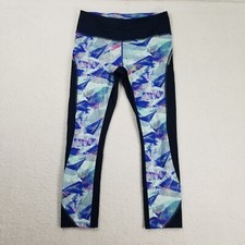Athleta Luminous Power Peak Leggings Womens Size S Multicolor Midrise.