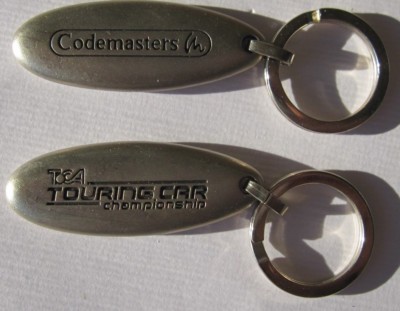Codemaster TOCA Touring Car Championship Schlüsselanhänger Keychain NEU (A59v)