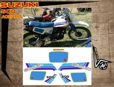 Suzuki DR 500 acerbis CRYSTAL 1980/1990 adesivi/adhesives/stickers/decals