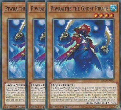 Yugioh - Piwraithe the Ghost Pirate x 3 - 1st Edition NM - Free Holographic Card | eBay Yugioh - Piwraithe the Ghost Pirate x 3 - 1st Edition NM - Free Holographic Card | eBay