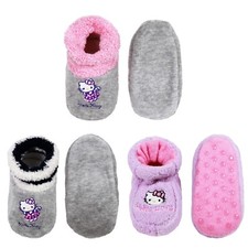 Infants Toddler Soft Warm Plush Cozy Fuzzy Cartoon Animal Slippers Booties Socks