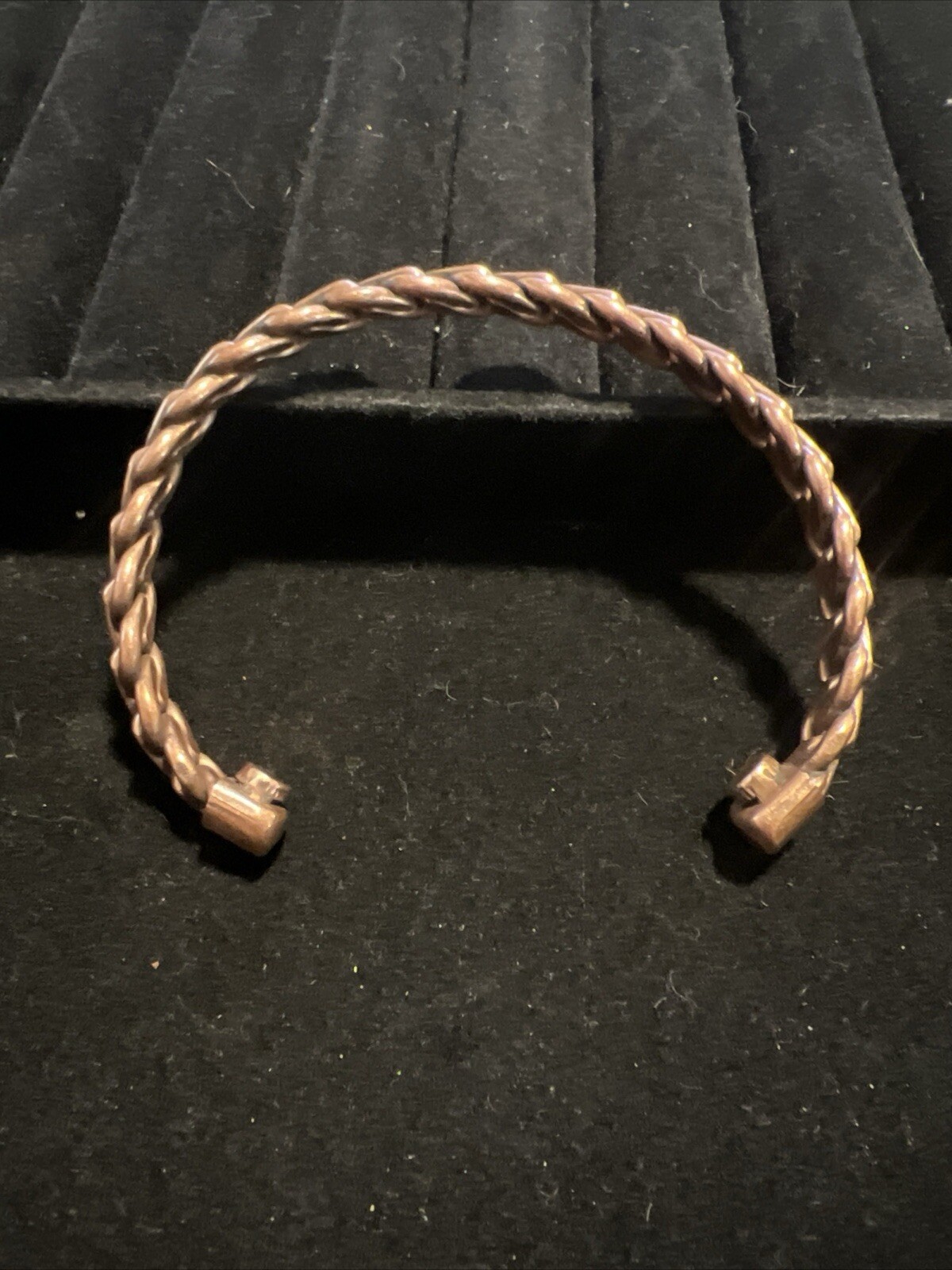 Vintage Solid Copper Cuff Bracelet For Women and … - image 15