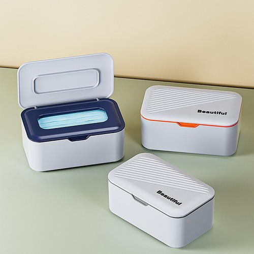 Wet Tissue Box Desktop Seal Baby Wipes Paper Storage Box Household